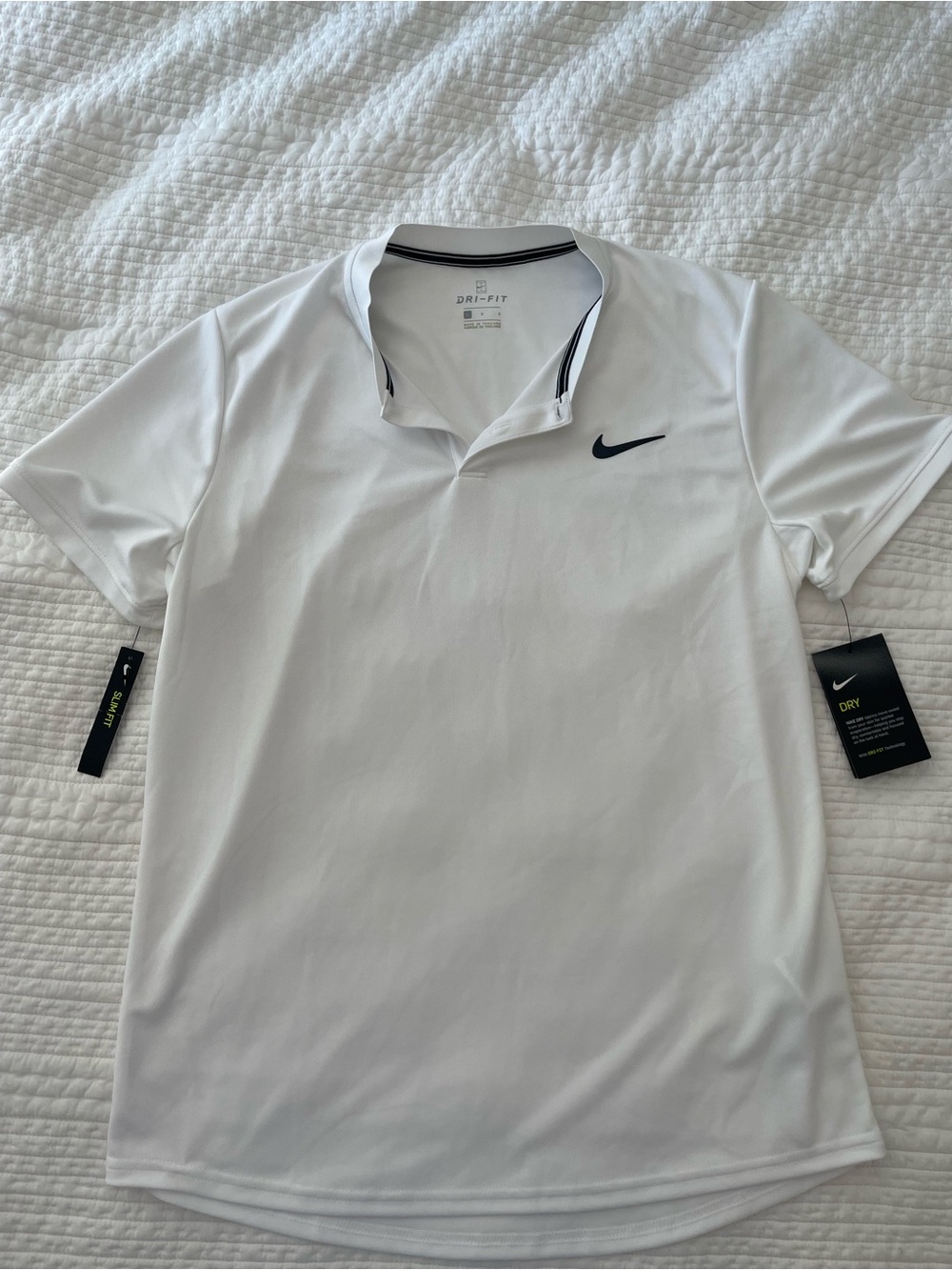 Nike Men’s White Dri-FIT Shirt